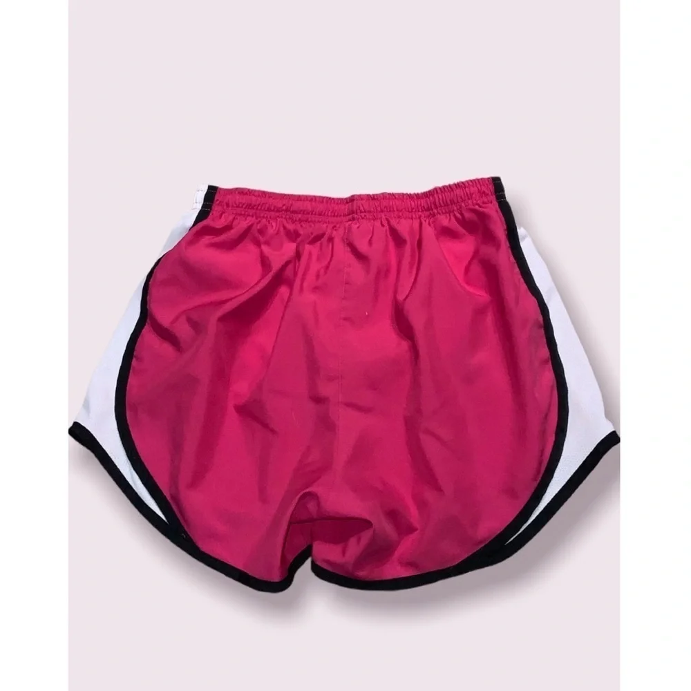 Nike Pink Mesh Lined Drawstring Waist Running Shorts XS